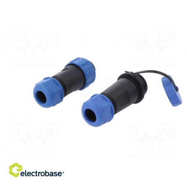 Connector: circular | male + female | PIN: 5 | 3A | IP67 | 500V image 6