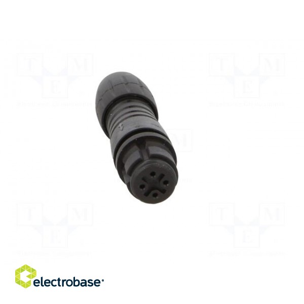 Connector: circular | plug | 620 | female | PIN: 4 | unshielded | 2.5A фото 9