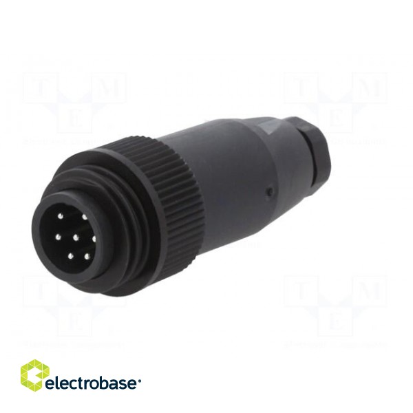 Connector: circular | plug | 692,693,RD24 | male | PIN: 7 | unshielded image 2