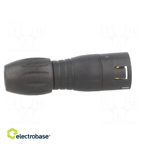 Connector: circular | plug | 720 | male | PIN: 5 | Snap-in,friction lock image 7