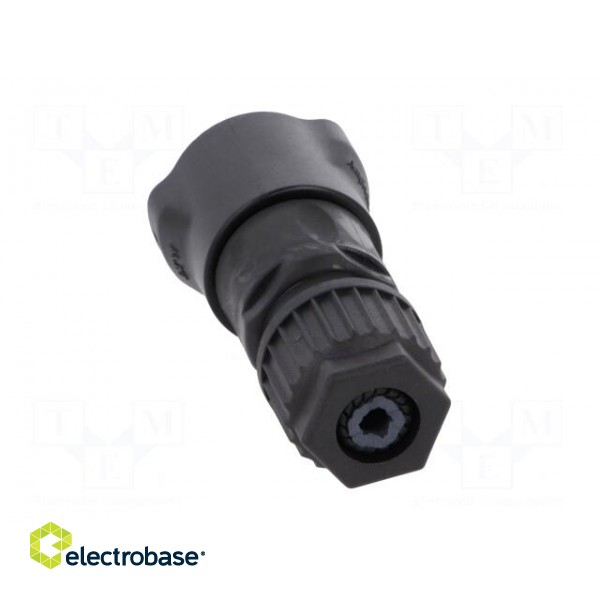 Connector: circular | plug | CB | female | PIN: 4 | w/o contacts | IP67 image 5