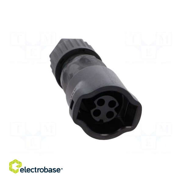 Connector: circular | plug | CB | female | PIN: 4 | w/o contacts | IP67 image 9