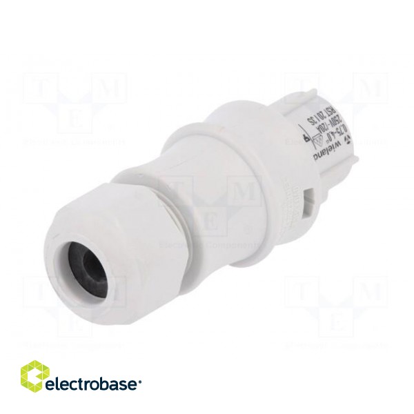 Plug | Connector: circular | female | PIN: 3 | silver plated | 20A | 250V image 6