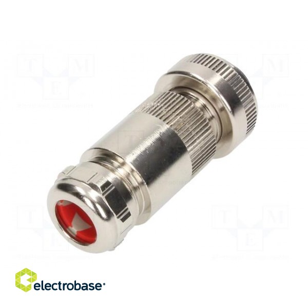 Plug | Connector: circular | female | PIN: 7 | silver plated | IP65 image 6