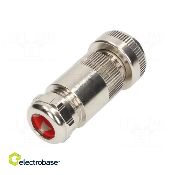 Plug | Connector: circular | female | PIN: 7 | silver plated | IP65 paveikslėlis 6