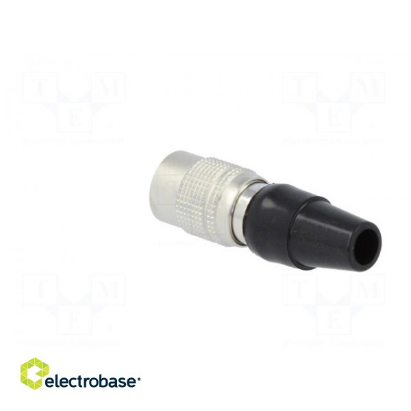 Connector: circular | HR10 | push-pull | plug | 2A | silver plated | 5mm image 4