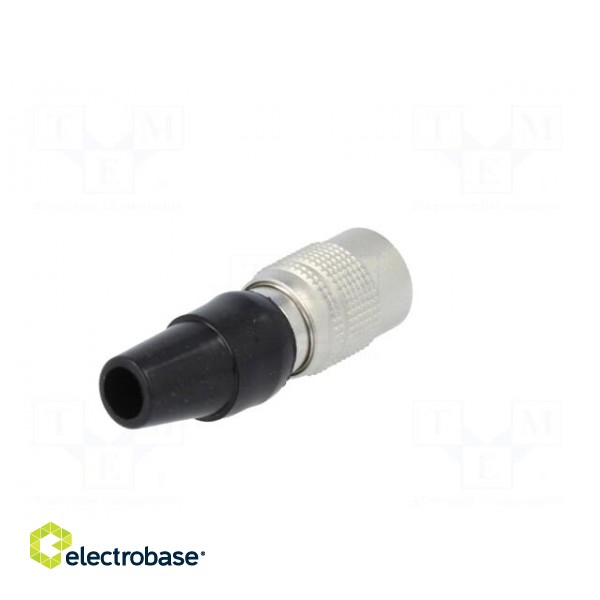 Connector: circular | HR10 | push-pull | plug | 2A | silver plated | 5mm image 6