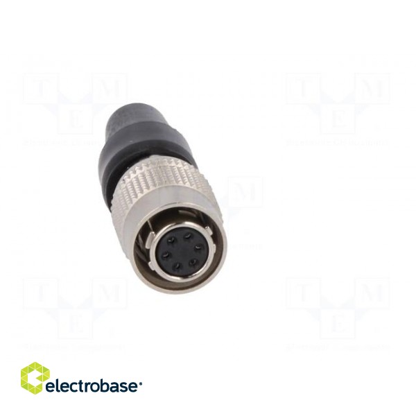 Plug | Connector: circular | HR10 | female | PIN: 6 | push-pull | 2A | 26AWG image 9