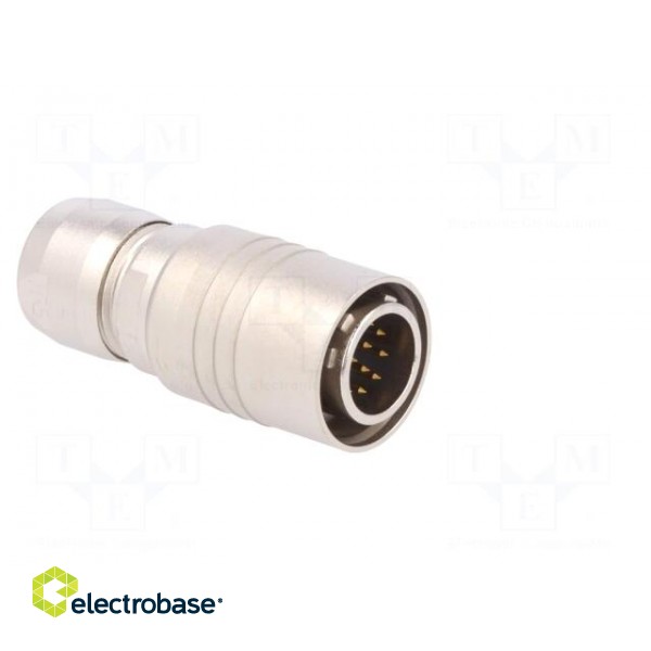 Connector: circular | HR10 | push-pull | plug | 2A | gold-plated | PIN: 12 image 8