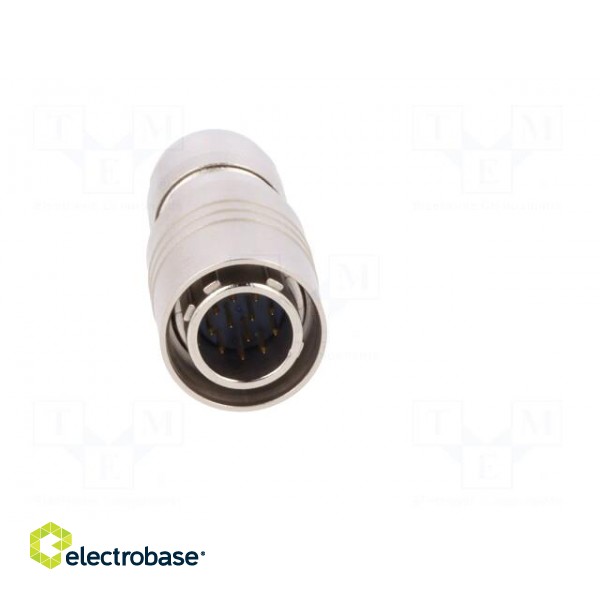 Connector: circular | HR10 | push-pull | plug | 2A | gold-plated | PIN: 12 image 9