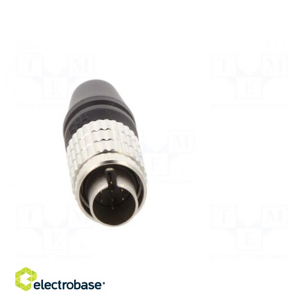 Connector: circular | plug | HR25 | male | PIN: 8 | threaded joint | 1A image 9