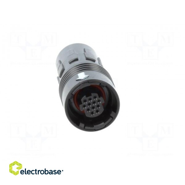 Connector: circular | HR30 | push-pull | plug | 2A | gold-plated | PIN: 12 image 9
