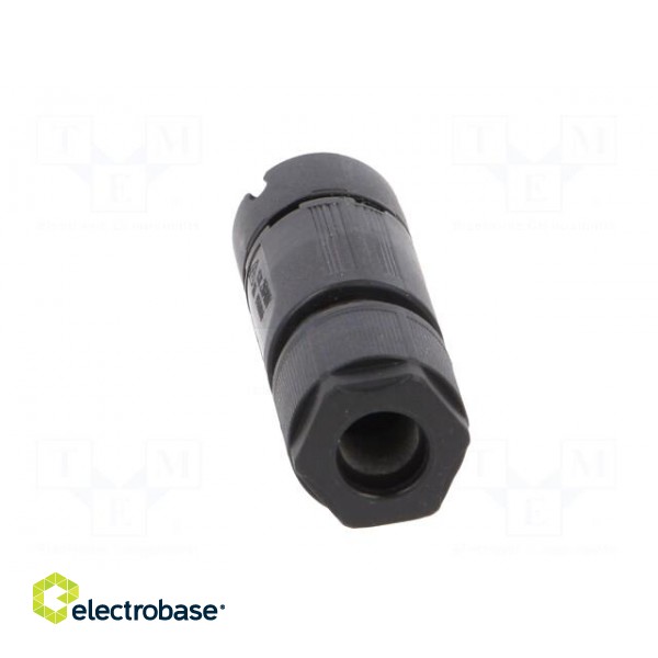 Connector: circular | plug | RST | male | PIN: 3 | silver plated | 8A | 250V image 5