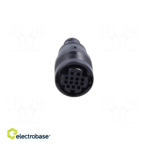 Plug | Connector: circular | RP13 | female | PIN: 13 | w/o contacts | 100V image 9