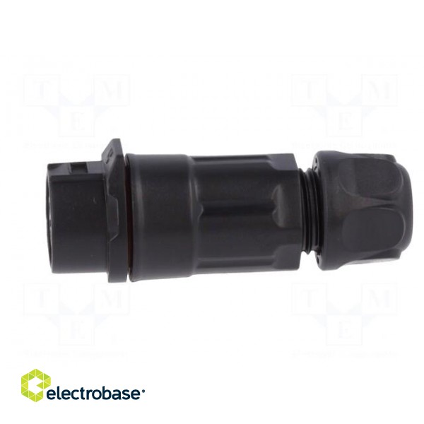 Plug | Connector: circular | size 12 | 02 | female | PIN: 3 | for latch image 3