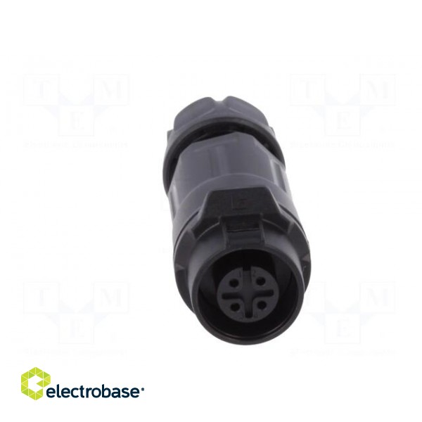 Plug | Connector: circular | size 12 | 02 | female | PIN: 4 | for latch image 9