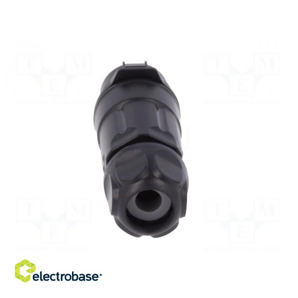 Connector: circular | plug | size 12 | 02 | female | PIN: 5 | for latch image 5