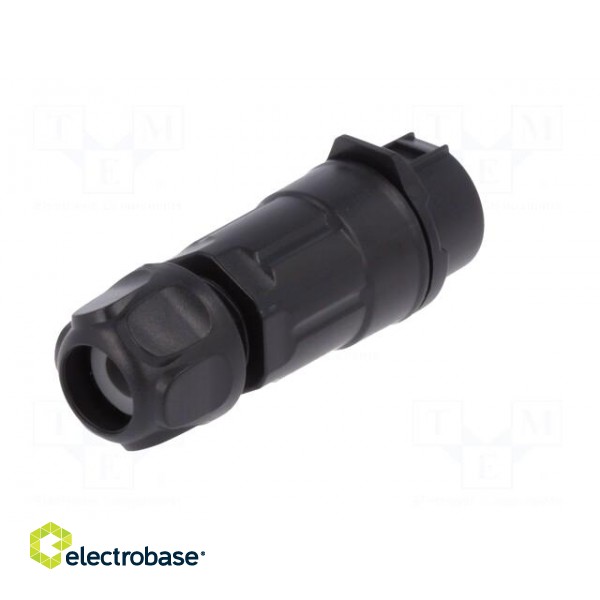 Connector: circular | plug | size 12 | 02 | female | PIN: 5 | for latch image 6