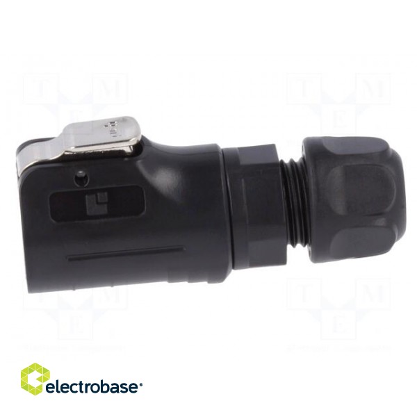 Connector: circular | plug | size 12 | 02 | male | PIN: 3 | with latch image 3
