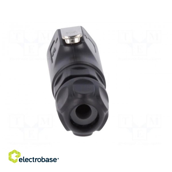 Connector: circular | plug | size 12 | 02 | male | PIN: 3 | with latch image 5