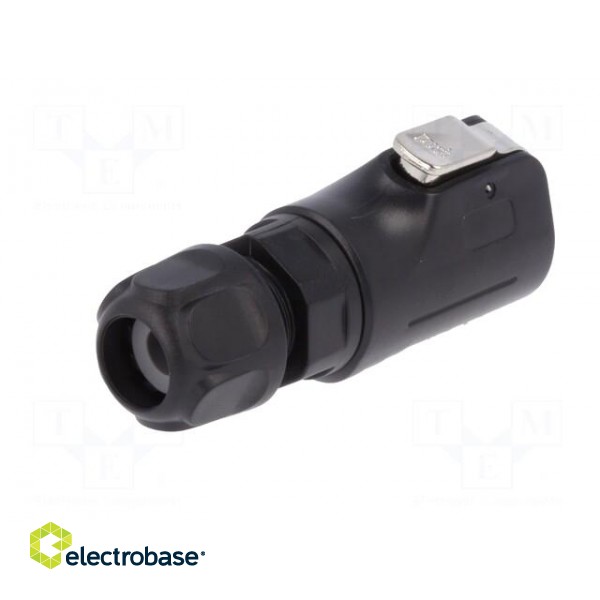 Plug | Connector: circular | size 12 | 02 | male | PIN: 4 | with latch image 6