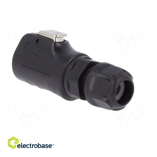 Plug | Connector: circular | size 12 | 02 | male | PIN: 4 | with latch image 4