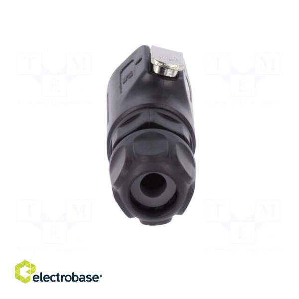 Plug | Connector: circular | size 12 | 02 | male | PIN: 4 | with latch image 5