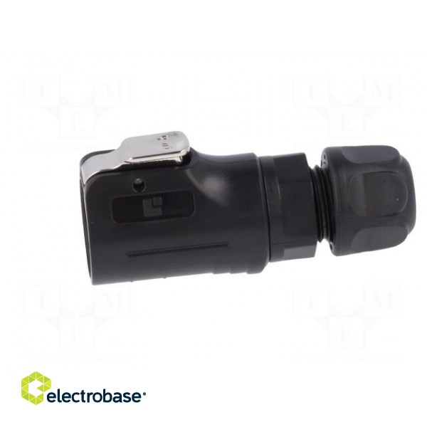 Plug | Connector: circular | size 12 | 02 | male | PIN: 6 | with latch paveikslėlis 3