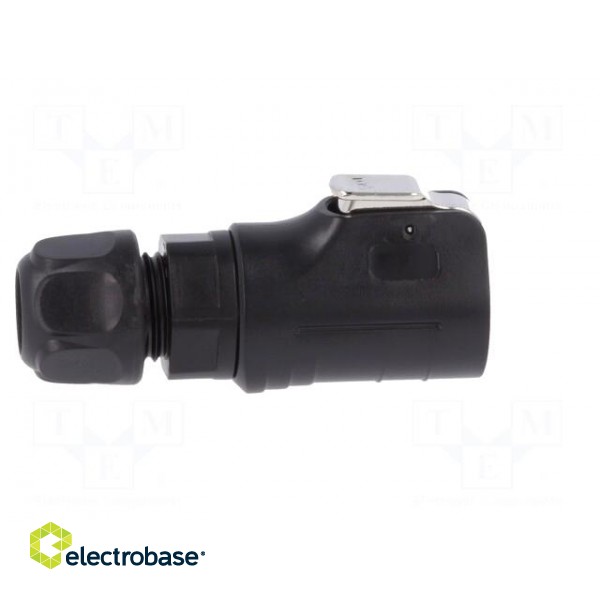 Plug | Connector: circular | size 12 | 02 | male | PIN: 6 | with latch paveikslėlis 7