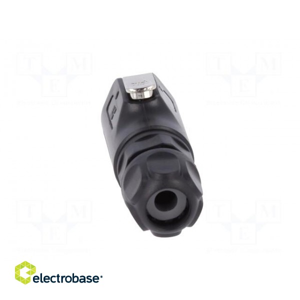 Plug | Connector: circular | size 12 | 02 | male | PIN: 6 | with latch image 5