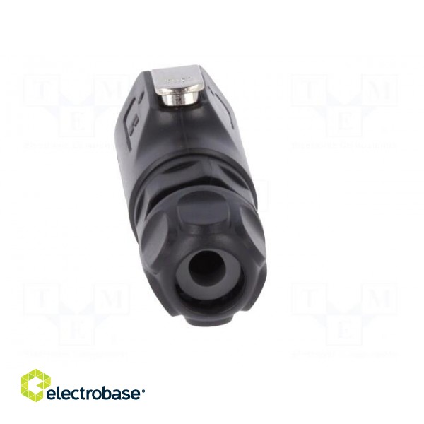 Connector: circular | plug | size 12 | 02 | male | PIN: 7 | with latch image 5