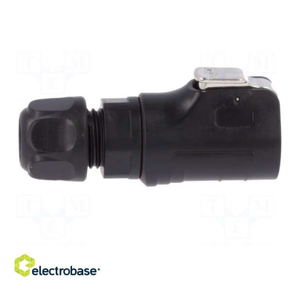 Plug | Connector: circular | size 12 | 02 | male | PIN: 7 | with latch фото 7