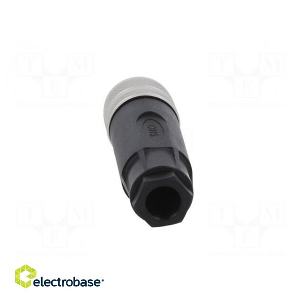 Connector: circular | plug | size 14S | C015 | female | PIN: 7 | IP65 | 60V фото 5
