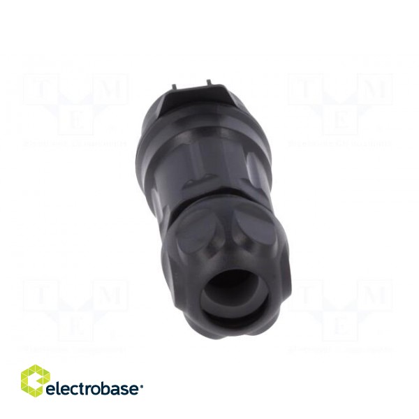 Connector: circular | plug | size 16 | 02 | female | PIN: 3 | for latch image 5