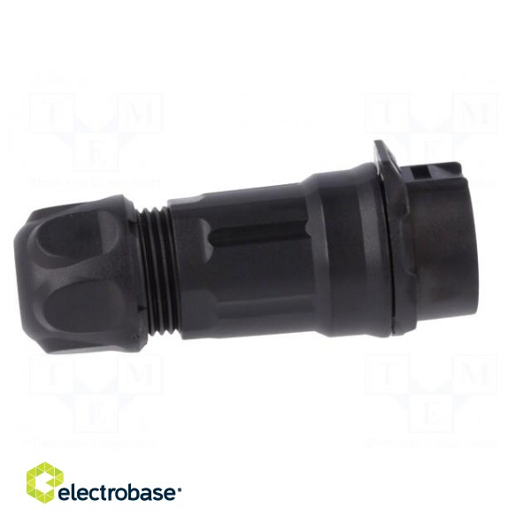 Connector: circular | plug | size 16 | 02 | female | PIN: 3 | for latch image 7