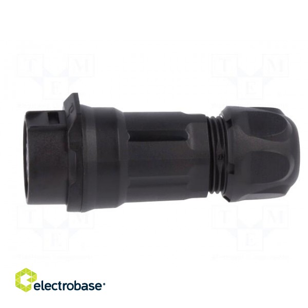 Connector: circular | plug | size 16 | 02 | female | PIN: 9 | for latch image 3