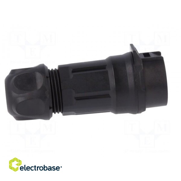 Connector: circular | plug | size 16 | 02 | female | PIN: 9 | for latch image 7