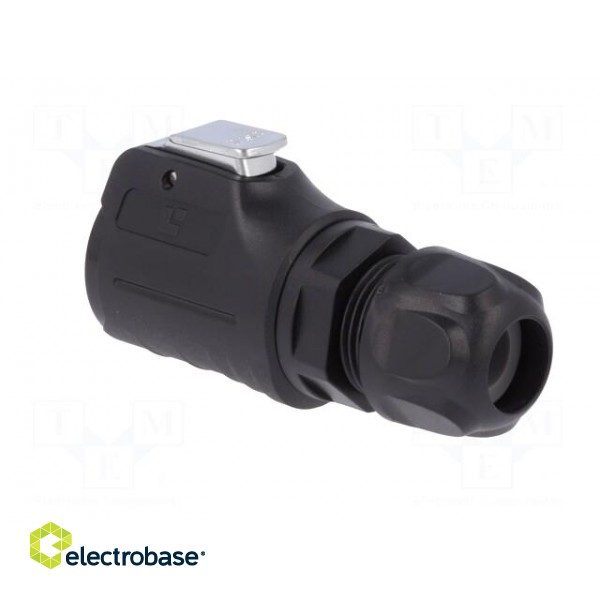 Plug | Connector: circular | size 16 | 02 | male | PIN: 3 | with latch paveikslėlis 4