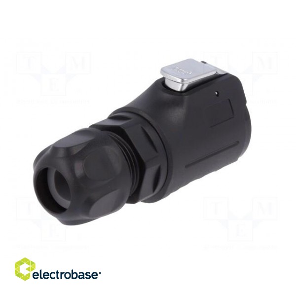 Connector: circular | plug | size 16 | 02 | male | PIN: 3 | with latch image 6