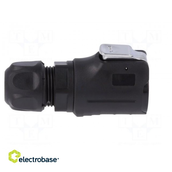 Connector: circular | plug | size 16 | 02 | male | PIN: 3 | with latch image 7