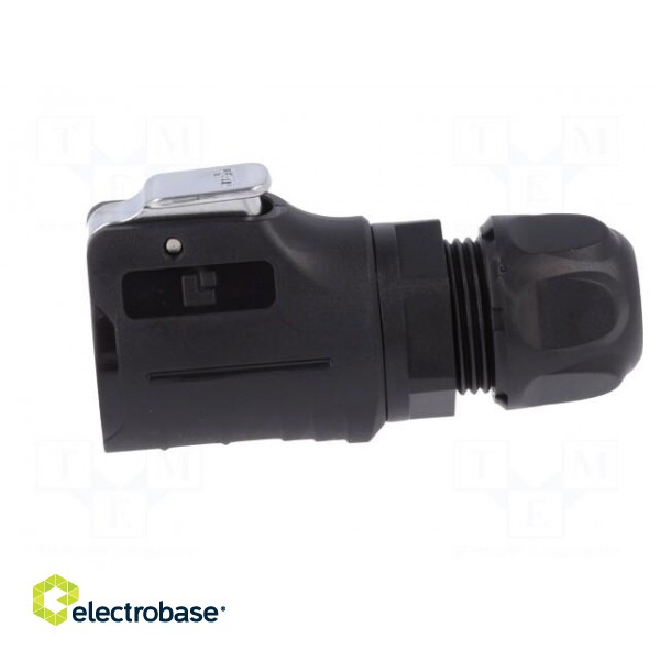 Connector: circular | plug | size 16 | 02 | male | PIN: 3 | with latch image 3