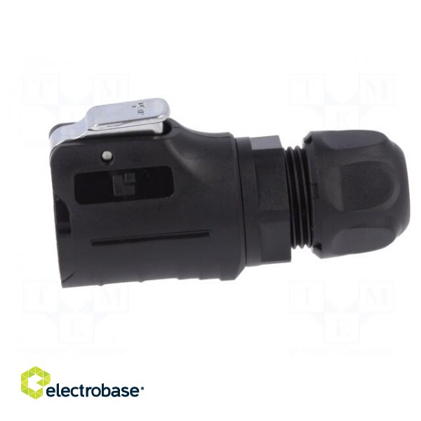 Connector: circular | plug | size 16 | 02 | male | PIN: 4 | with latch image 3