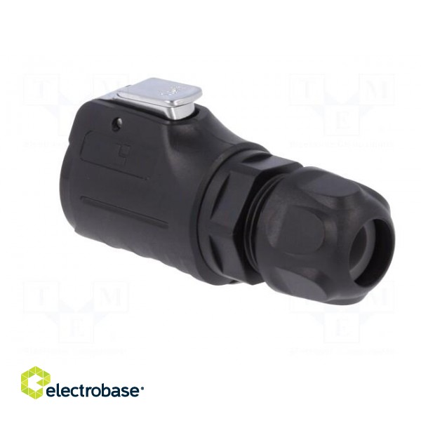 Connector: circular | plug | size 16 | 02 | male | PIN: 4 | with latch image 4