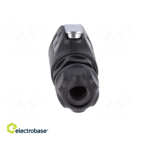 Connector: circular | plug | size 16 | 02 | male | PIN: 4 | with latch image 5