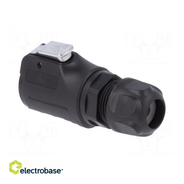 Plug | Connector: circular | size 16 | 02 | male | PIN: 5 | with latch image 4