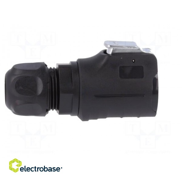 Plug | Connector: circular | size 16 | 02 | male | PIN: 5 | with latch image 7