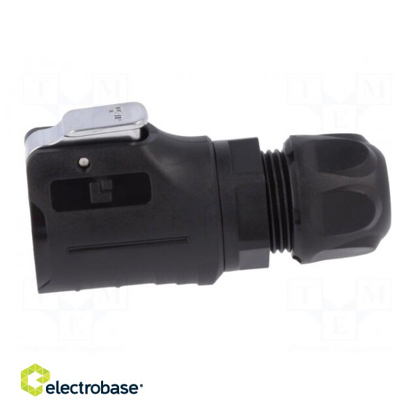 Plug | Connector: circular | size 16 | 02 | male | PIN: 9 | with latch image 3