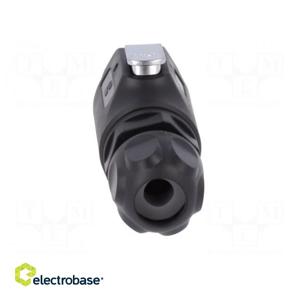Connector: circular | plug | size 16 | 02 | male | PIN: 9 | with latch image 5