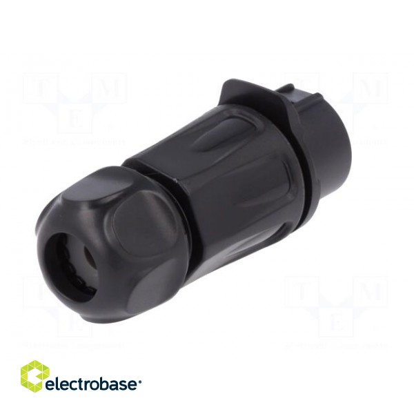 Connector: circular | plug | size 20 | 02 | female | PIN: 12 | for latch image 6