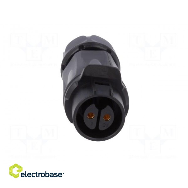 Plug | Connector: circular | size 20 | 02 | female | PIN: 2 | for latch image 9